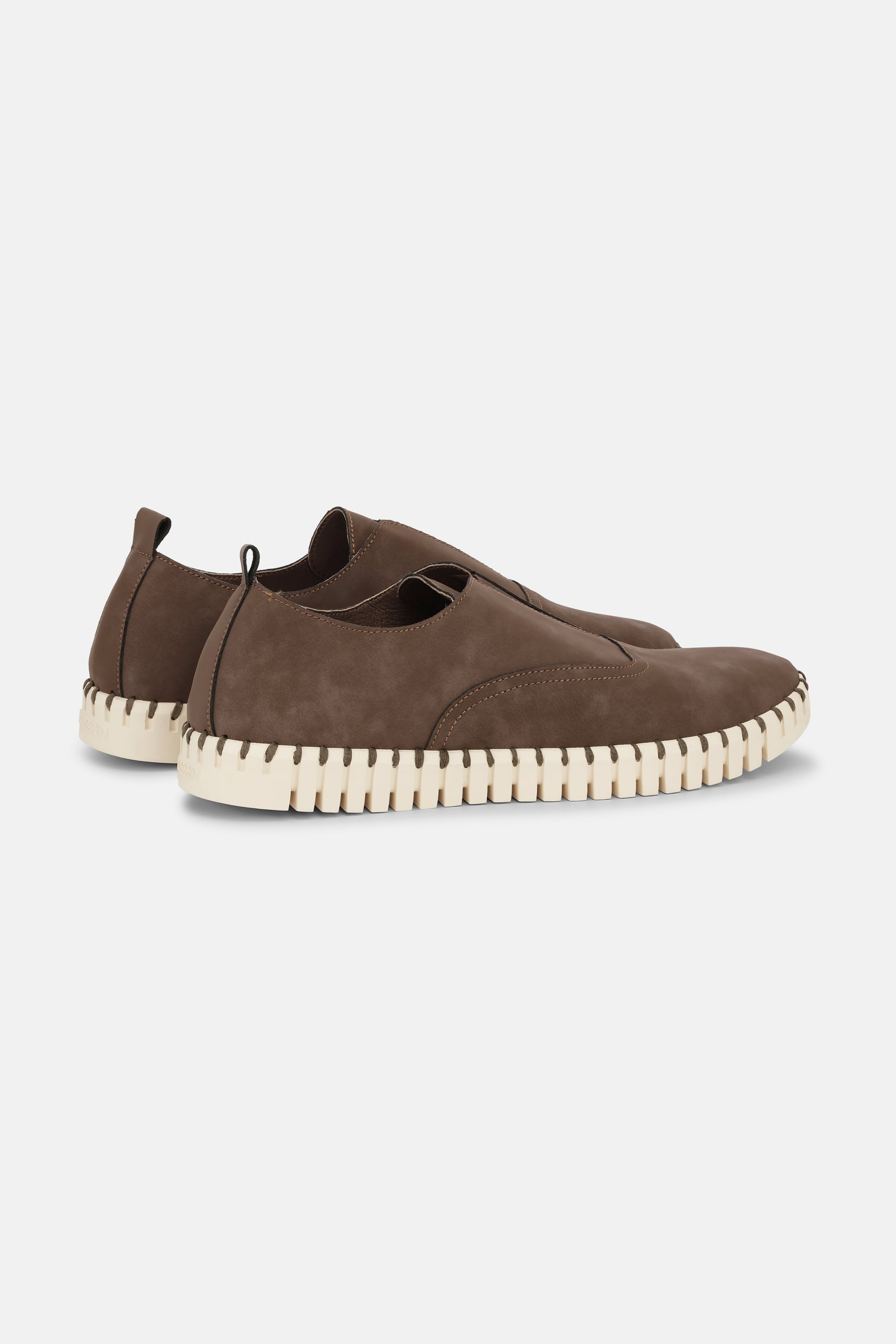 Komfortable Herresko - Brown Pearled Ivory